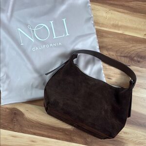Noli California Brown Suede Women's Bag